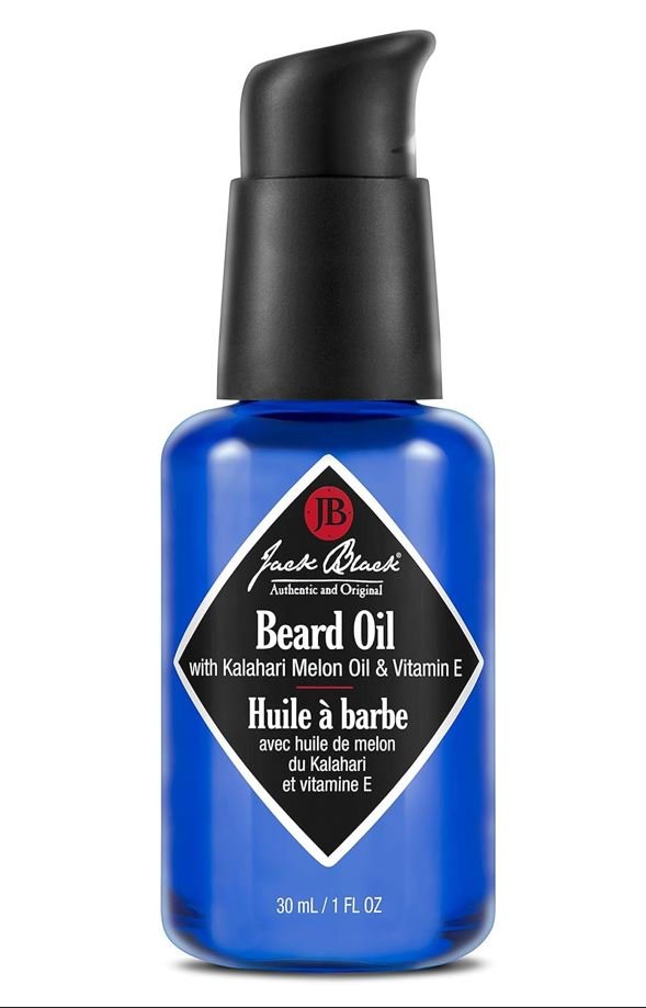Jack Black Beard Care for Men, Kalahari Melon Oil & Vitamin E – Beard Oil